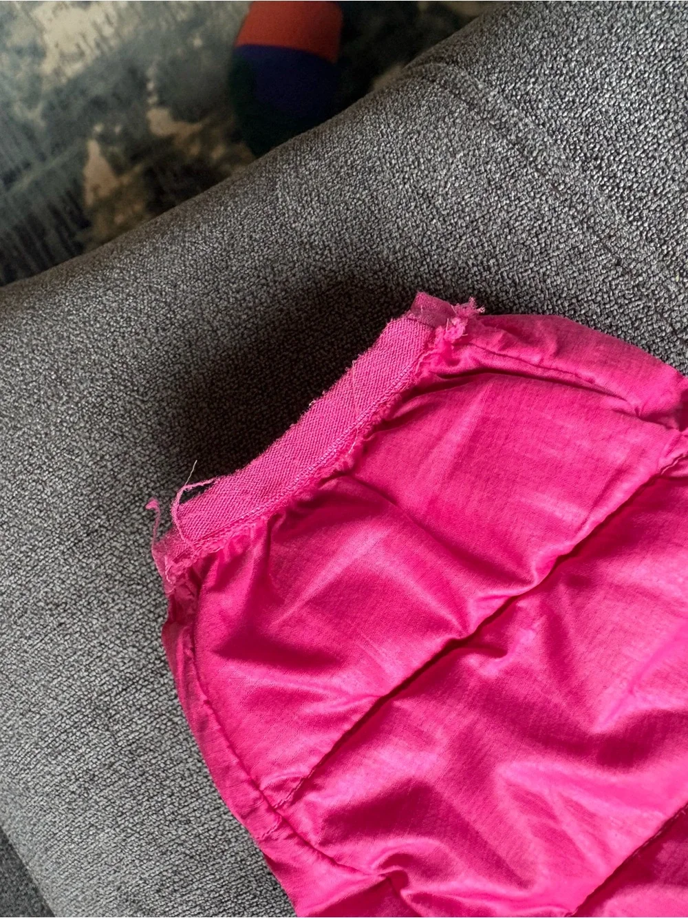 Primark Girls' Bright Pink Hooded Puffer Jacket